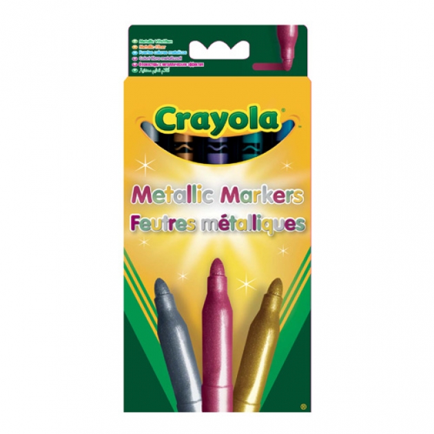5 маркеров металлик Crayola 7552