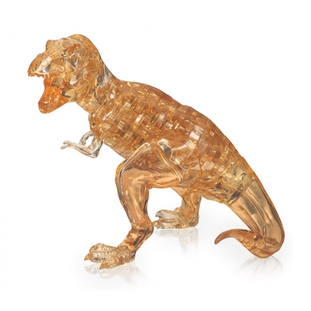 Кристальный 3d пазл динозавр t rex 49 элементов Crystal puzzle PT-00361пц
