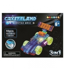 Конструктор автомобиль 55 дет Crystaland Г86905