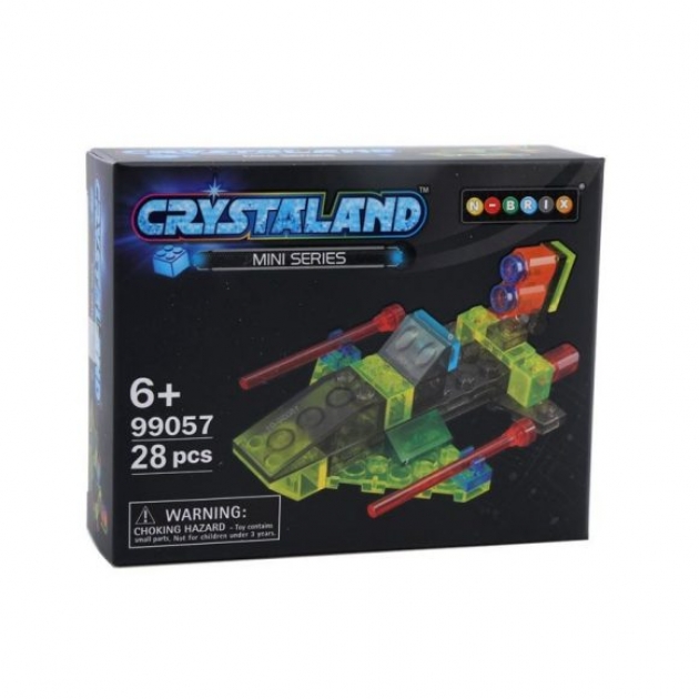 Конструктор Космическая Яхта 25 дет Crystaland SHGS006