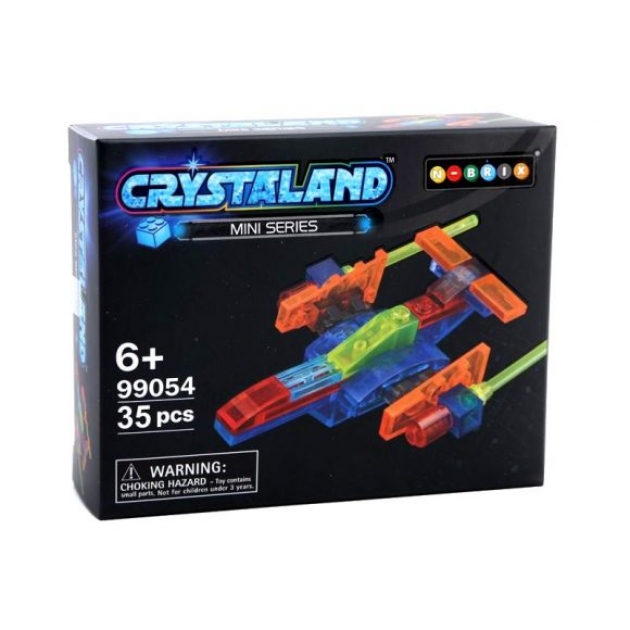 Конструктор Звездный корабль 35 дет Crystaland SHGS009