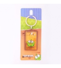 Сувенир брелок голография Ам ням Cut the Rope см011...
