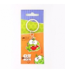 Сувенир брелок металлический Ам Ням Cut the Rope см001...