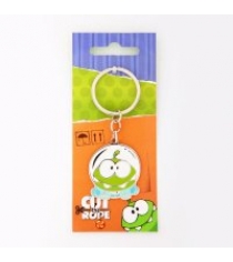 Сувенир брелок металлический Космонавт Ам Ням Cut the Rope см006...