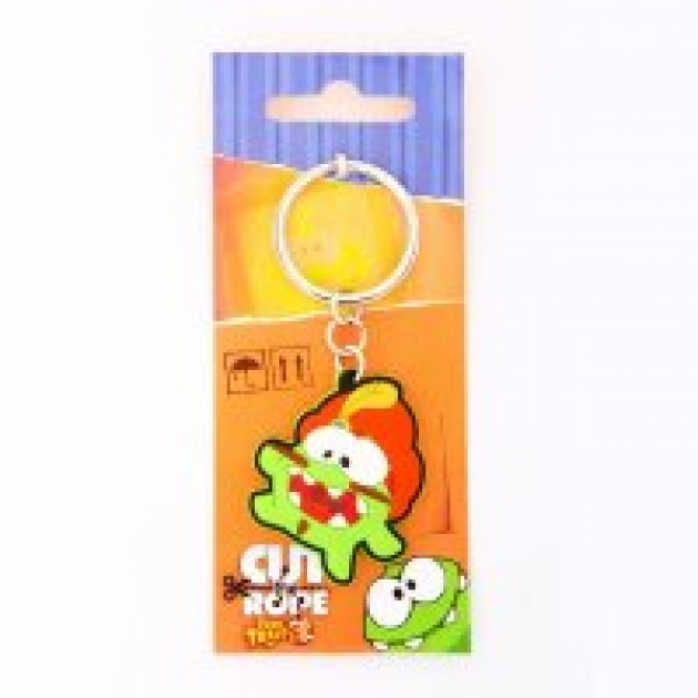 Сувенир брелок Художник Ам Ням Cut the Rope см007