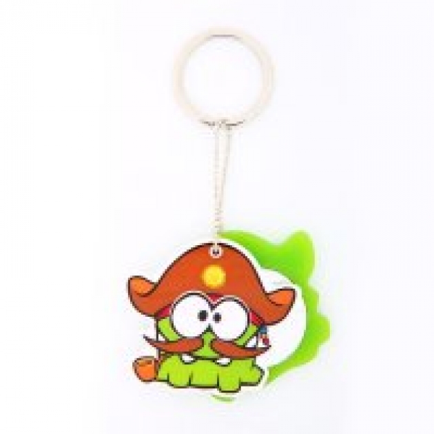 Сувенир брелок с зеркалом Пират Ам Ням Cut the Rope см009