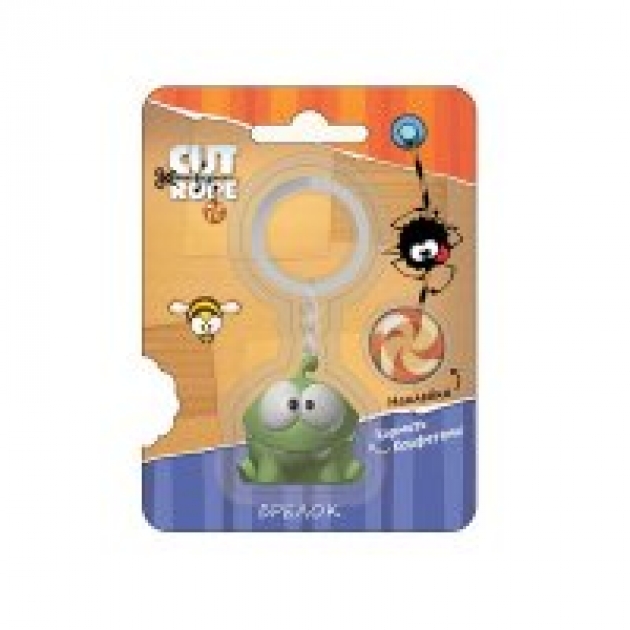 Сувенир брелок 3D Ам Ням Cut the Rope см004