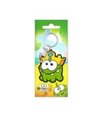 Сувенир брелок с карабином Ам Ням в короне Cut the Rope см015...