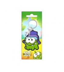 Сувенир брелок с карабином Ам Ням в шапке Cut the Rope см016...