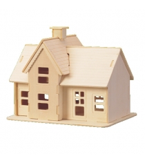 Сборная деревянная модель коттедж Wooden Toys P069