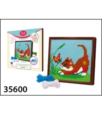 Набор для вышивания котенок Делай с мамой 35600