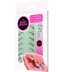 Набор стикеров для дизайна ногтей Daisy Design ROMANTIC ГЛАМУР 53415...