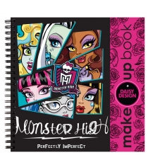 Книга для девочек Daisy Design Make Up Monster High 53564