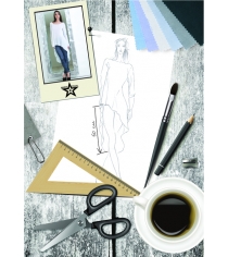 Книга Daisy Design Fashion School Создай коллекцию с модным дизайнером Маша Цигаль 53568