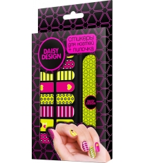 Набор стикеров для дизайна ногтей Daisy Design Граффити Neon 55015...