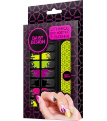 Набор стикеров для дизайна ногтей Daisy Design Флюид NEON 55016...