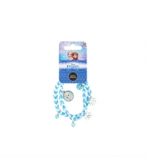 Украшение для девочек frozen плетеный браслет очаровательные снежинки Daisy Design 64993