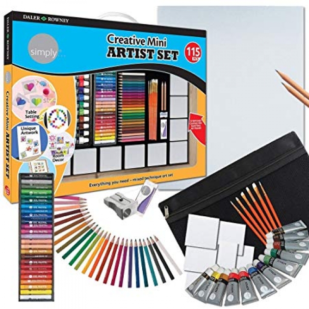 Набор Creative Mini Artist Set 115 предметов Daler rowney 181900604