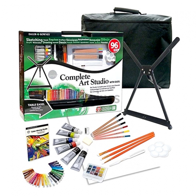 Набор complete art studio мольбертом 96 предметов Daler rowney 196500601