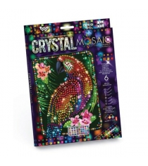 Набор для творчества crystal mosaic попугай Danko toys CRM-01-10...