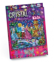 Мозаика из кристаллов Данко тойс crystal mosaic золушка CRMk-01-06