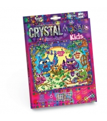 Набор для творчества Данко тойс crystal mosaic совы CRMk-01-10