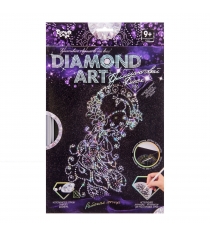 Алмазная мозаика diamond art павлин набор 7 Danko toys DAR-01-07...