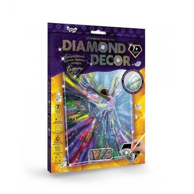 Набор для творчества Данко тойс diamond decor балерина DD-01-02