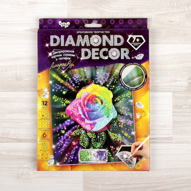 Алмазная мозаика Данко тойс без подрамника diamond decor DD-01-05