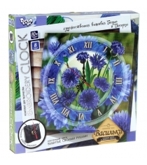 Набор для творчества embroidery clock васильки Danko toys EC-01-02...