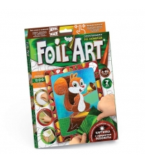 Набор для творчества foil art белка с орехом Danko toys FAR-01-06...
