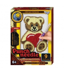 Набор для творчества ковровая вышивка медвежонок 2 Danko toys PN-01-05...