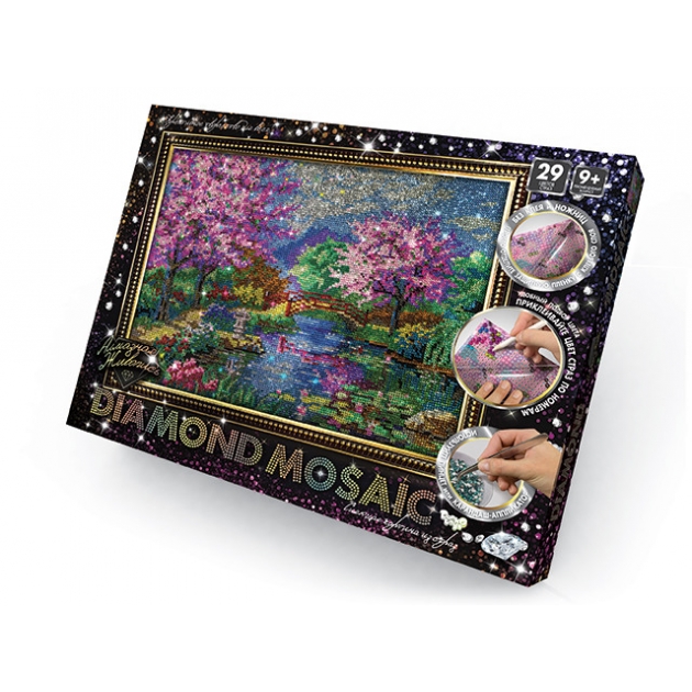 Набор креативного творчества diamond mosaic набор 5 Danko toys DM-01-05