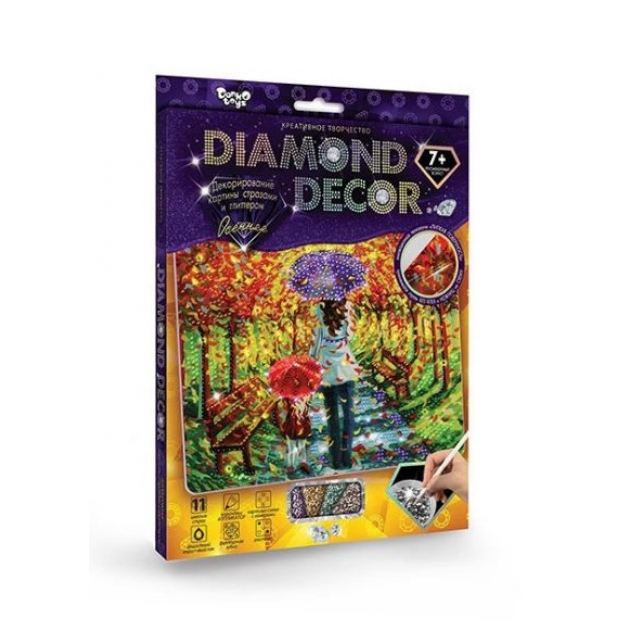 Набор творчества diamond золото осени Danko toys DD-01-11