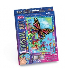 Набор креативного творчества crystal art бабочки Danko toys Cart-01-02