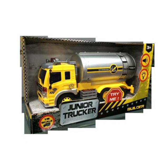 Инерционная машина junior tracker нефтевоз 1:16 Dave Toys 33022