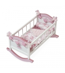 Кроватка качалка для куклы Decuevas серии Даниэла 56 см 54521