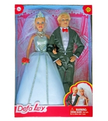 Набор кукол Defa свадьба 8305