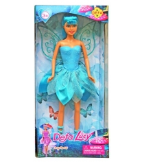 Кукла Defa lucy фея голубое платье 8324blue
