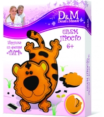 Набор шьем игрушку D&M Делай с мамой ТИГР 30360