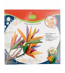 Набор для создания бумажных цветов стрелиция Делай с мамой 57407