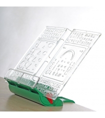 Подставка трафарет для книг к партам Дэми ПДК-1 зеленый