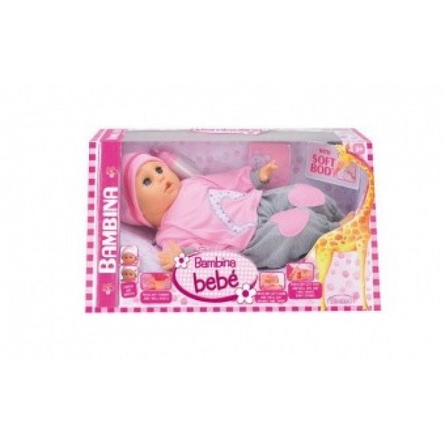 Кукла с живой мимикой bambina bebe 40 см Dimian BD308-M8