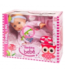 Кукла с аксессуарами для кормления bambina bebe 42 см Dimian BD1374RU-M33...