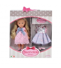 Кукла bambolina модница с праздничным платьем 30 см Dimian BD1622...