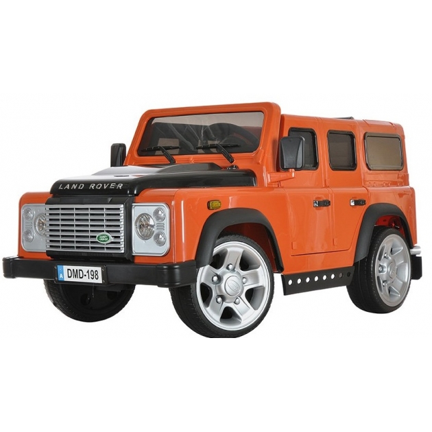 Электромобиль Dongma Land Rover Defender DMD-198 оранжевый