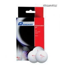 Мячики для настольного тенниса DONIC AVANTGARDE 3, 6 шт, белый 618036