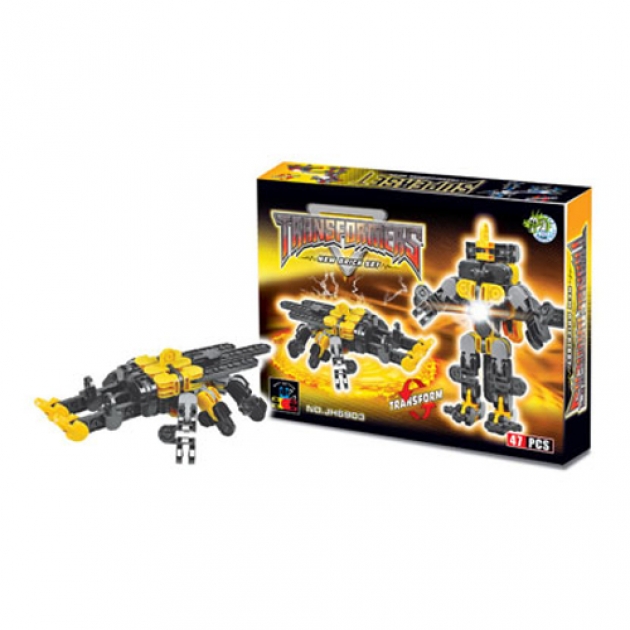 Конструктор страйп трансформер жук 47 дет Dragon toys JH6903