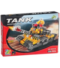 Конструктор tank страйп танк 256 деталей Dragon toys Г37011