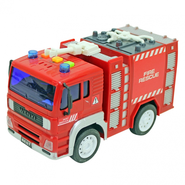 Машина фрикционная грузовик пожарная автоцистерна Drift 47999